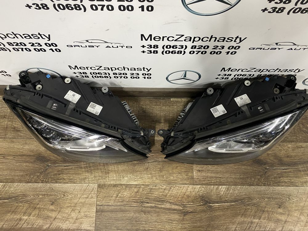Mercedes S клас W222 фара права ліва рестайлінг Multibeam led