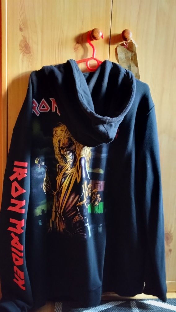 Bluza z kapturem rozpinana Iron Maiden killers , oficjalna EMP xxl