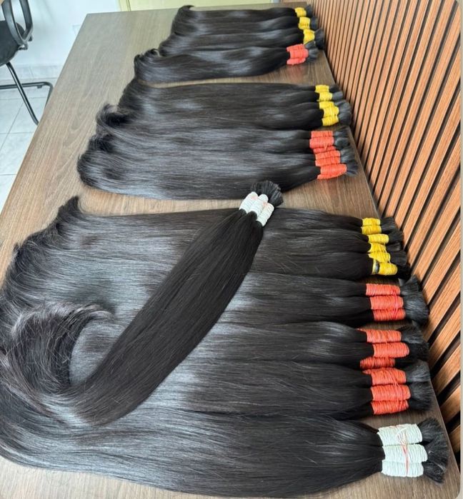 Extensoes de cabelos humanos