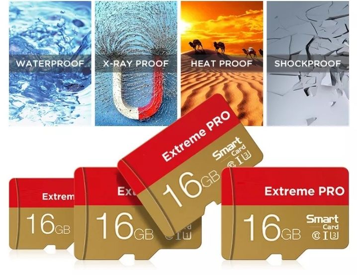 Карта памяти microSD Extreme Pro 16GB 10 класса