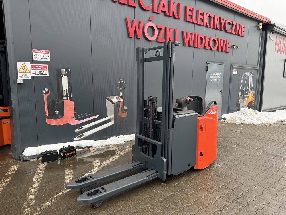 Paleciak elektryczny Linde D 12 L Sp 300 cm 1200 kg wózek