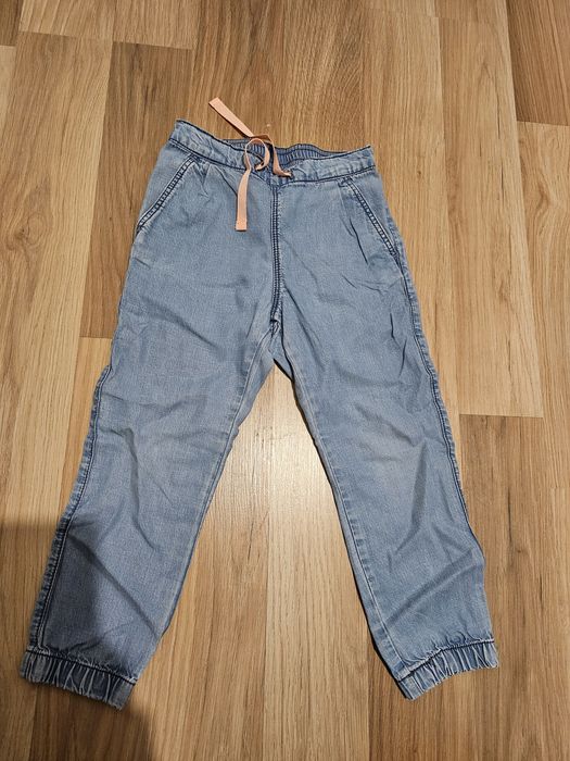 Spodnie dla dziewczynki, lyocell, bdb rozm 98