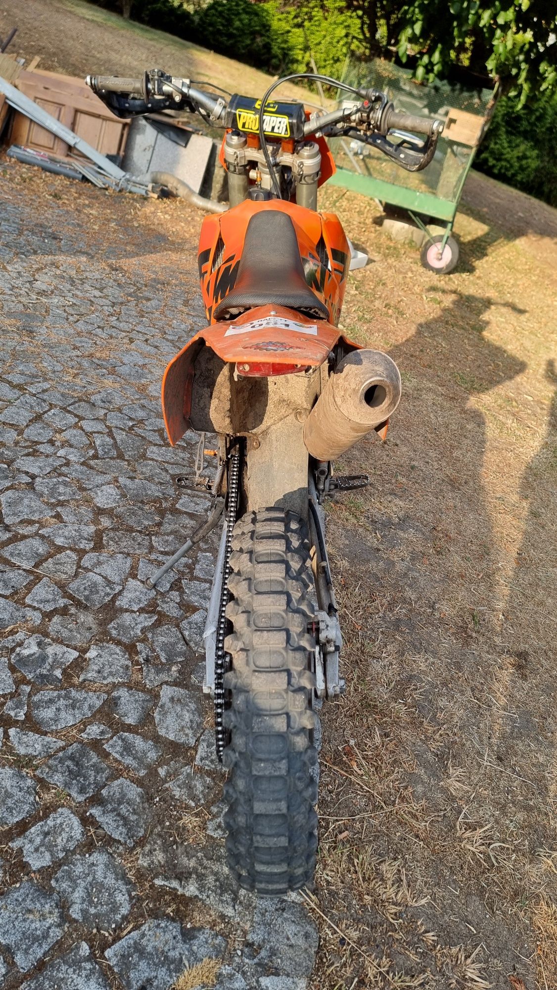 Ktm 525 exc 2004 matriculada