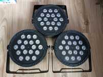 LED Par Flash 18x10W RGBW, listwy LED Light4Me Pixel Bar