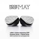 ⇒ Moondrop MAY - гибридные наушники с DSP и разъёмом Type-C (1DD+1PL)