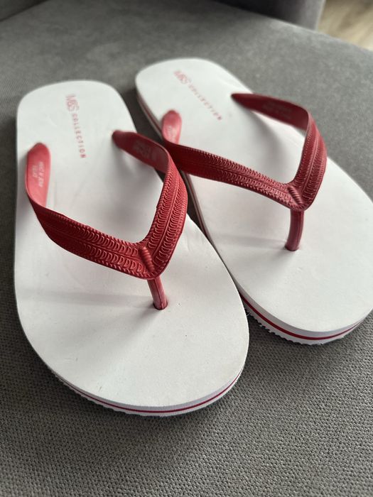 Nowe Japonki klapki męskie M&S Marks & Spencer 44 EU/ 10 UK