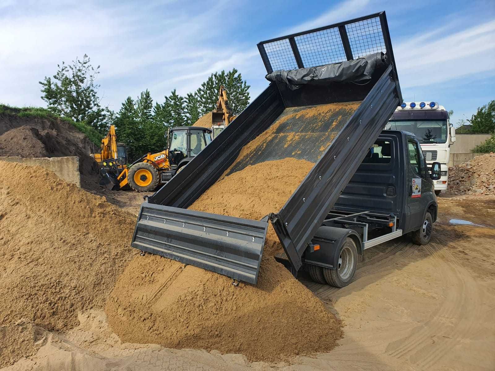 Sprzedam piasek płukany do betonu - Transport