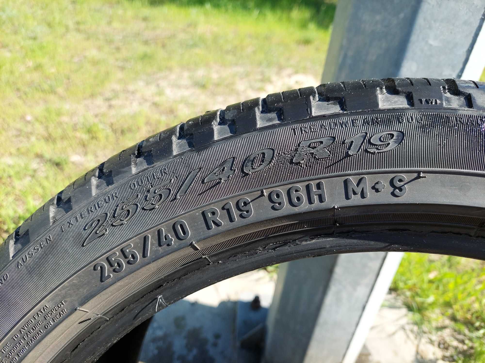 255/40/19 Pirelli Allseason (всесезон))