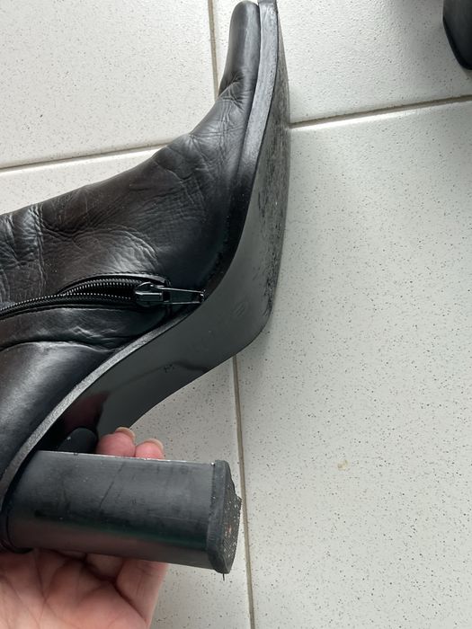 Botas senhora pele 39