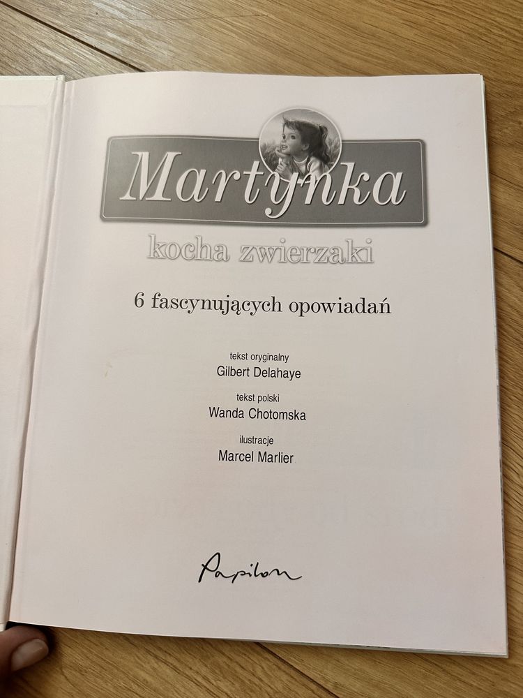 Dwie książki z serii „Martynka”