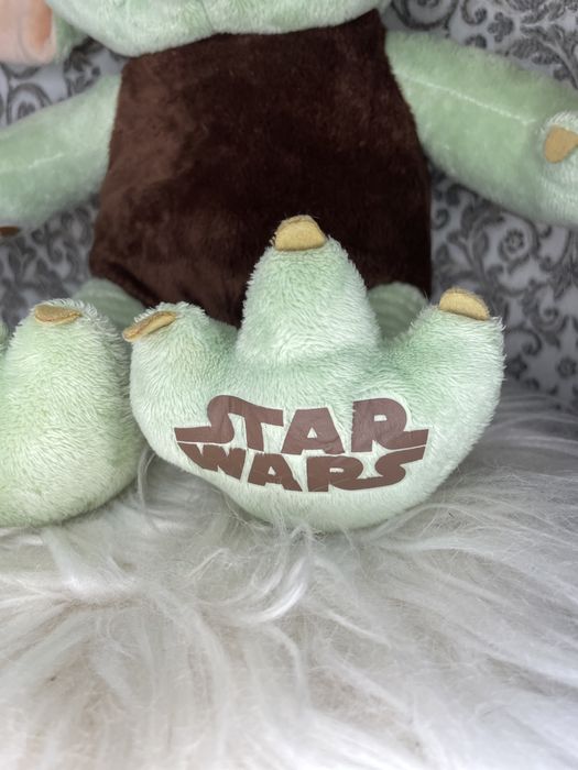 Мягкая игрушка Малыш Йода Звездные Войны 35 см