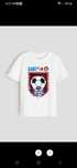 HM t-shirt z odwracanymi rękawami