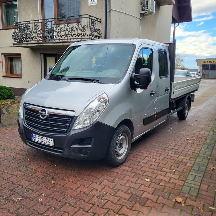 Opel Movano Doka Dubel kabina Maxi rozstaw