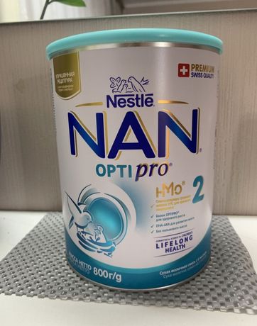 Смесь NAN Opti pro 2. Упаковка відкрита. Використали один раз.
