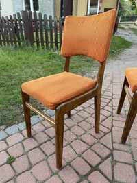 Krzesła 296 Hałas motylek vintage prl