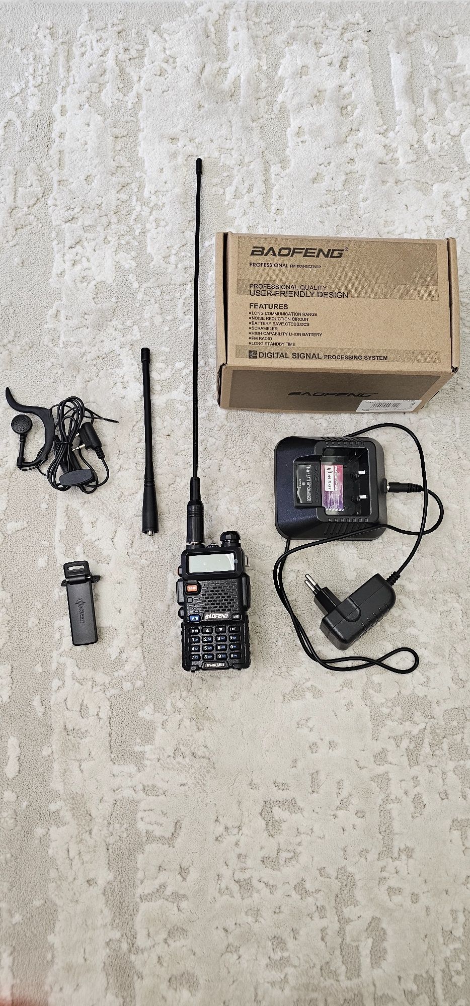 Рація Baofeng UV-5R (MK4) 8 W - 15 км комплект 2 шт