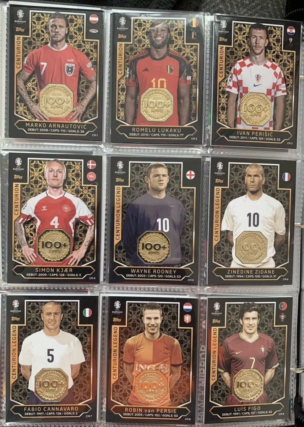 Sets completos match attax euro 2024