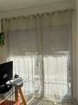 Varão extensível + cortinado 240cm