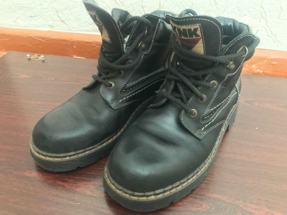 Продам мужские кожаные ботинки