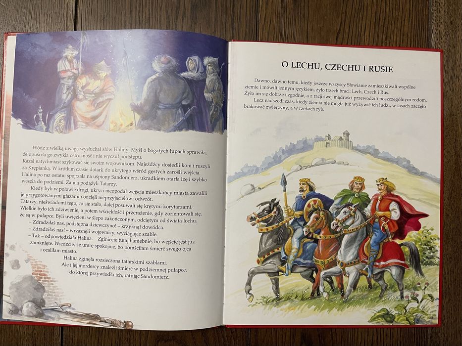 Legendy polskie. Piękne wydanie, ilustracje, duży format