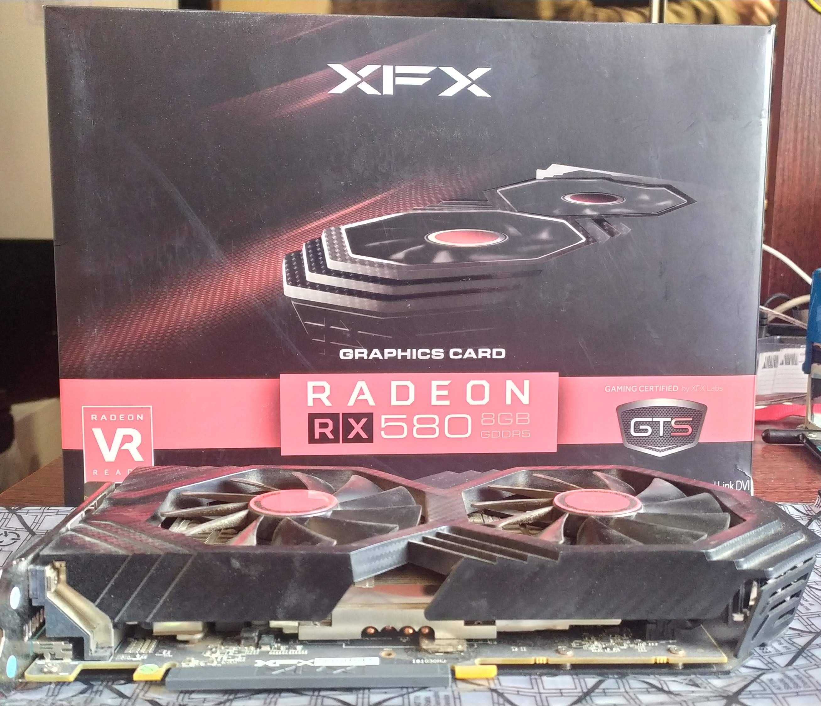 Відеокарта XFX Radeon RX 580 8Gb