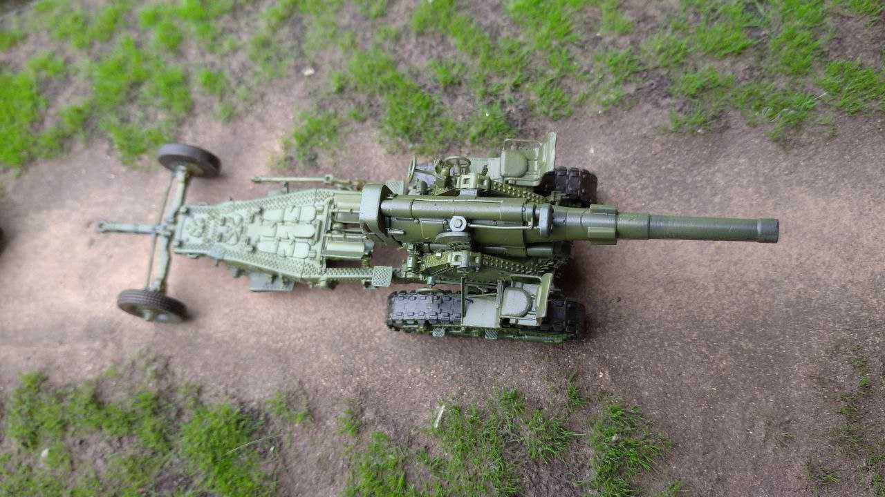 Модель Гаубици Б4 (Кувалда) не Piko