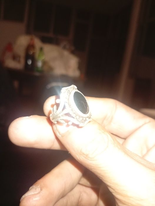 Dois anéis de Prata e uma Pulseira