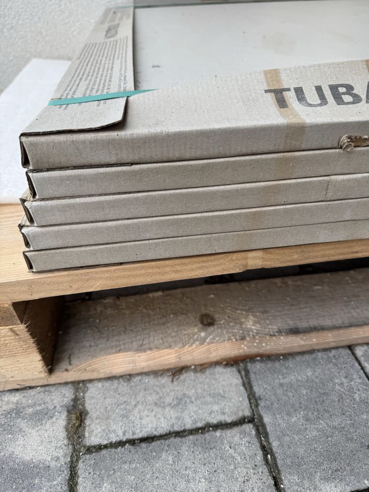 Nowe płytki 80x80 Tubądzin Ind MAT Light Grey  Gat.1
