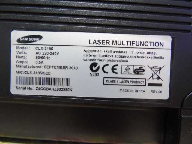drukarka laserowa Samsung CLX 3185