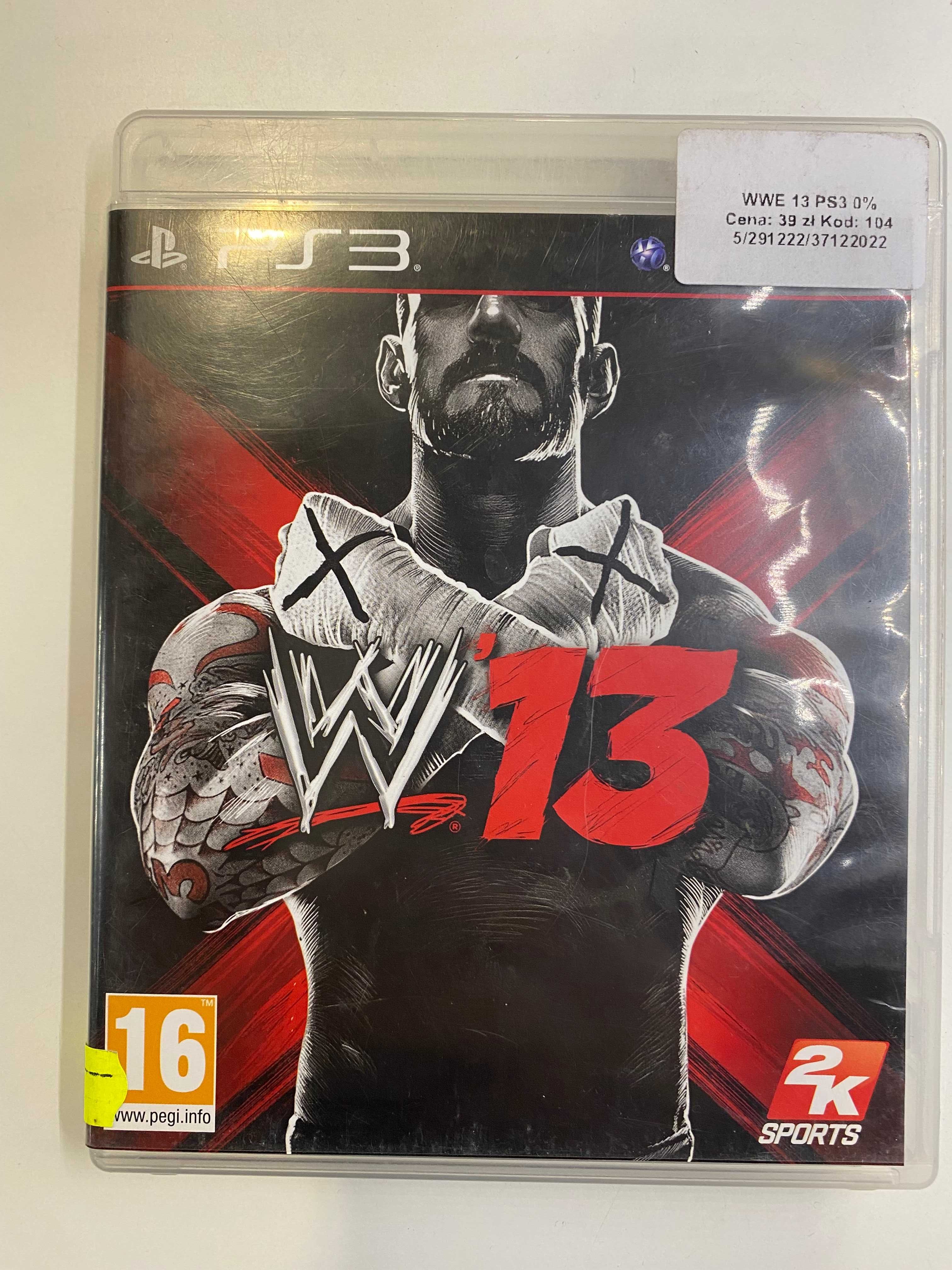 WWE 13 Ps3 Sklep Ostróda