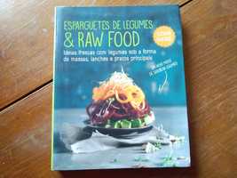 Esparguete de legumes & raw food