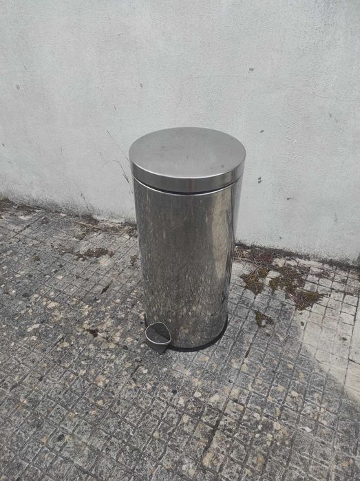 Contentor Lixo Inox com Pedal
