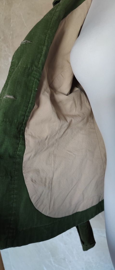 Marynarka katana kurtka wiosna bawełna vintage retro wygodna Ryłko 38