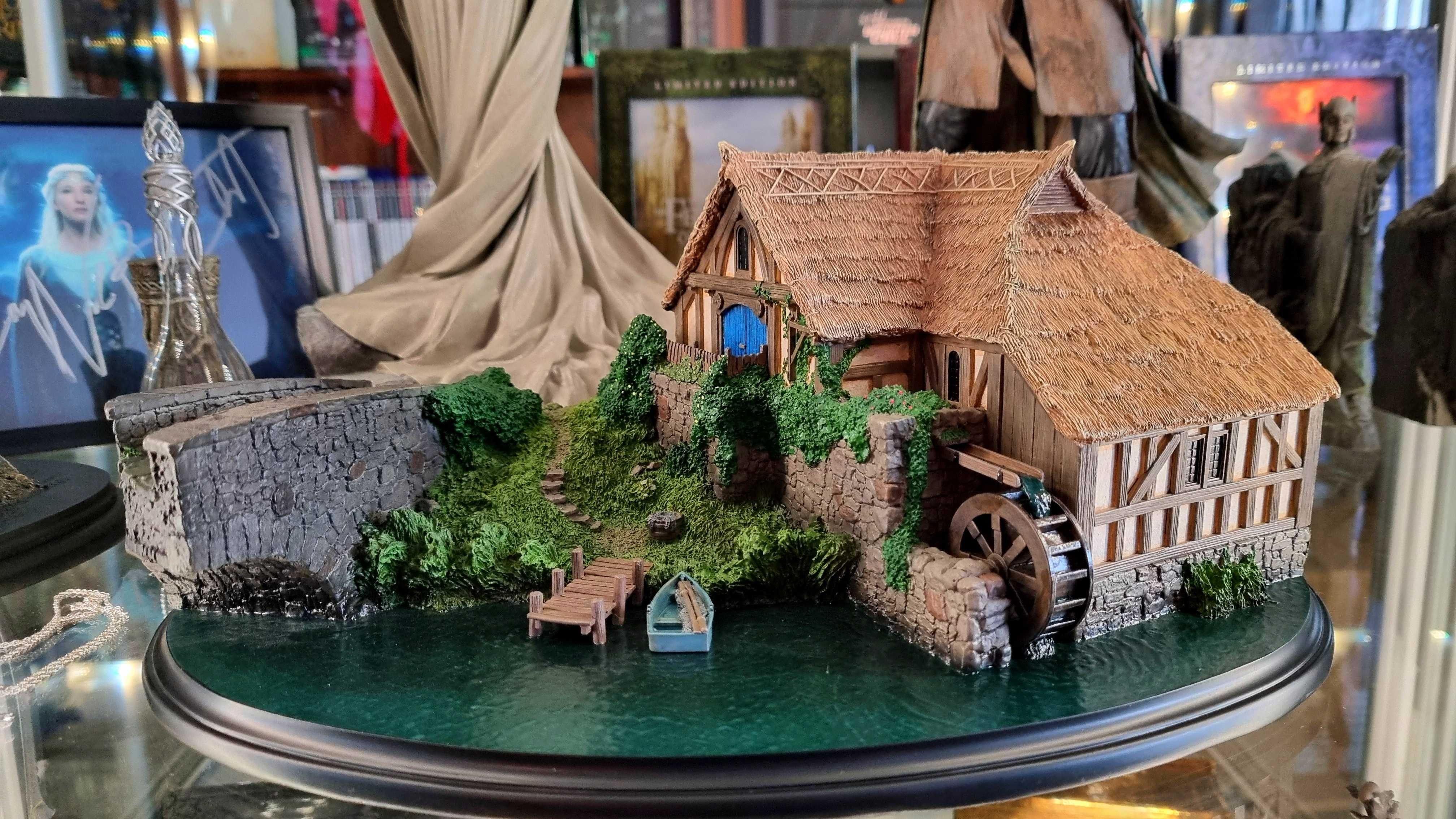 Władca pierścieni  Hobbiton Mill and Bridge Diorama WETA