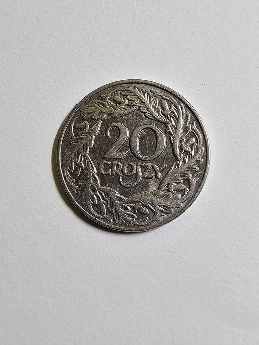 Moneta nr.4 nominał 20 groszy rok 1923 za 10 zł