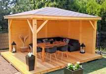Altana ogrodowa IBIZA 3X4, altanka, wiata, zadaszenie, pergola