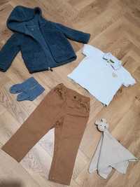 Zestaw bluza spodnie t-shirt H&M Reserved Steiff 86cm 12-18m