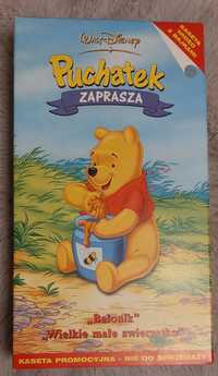 Puchatek zaprasza kaseta vhs