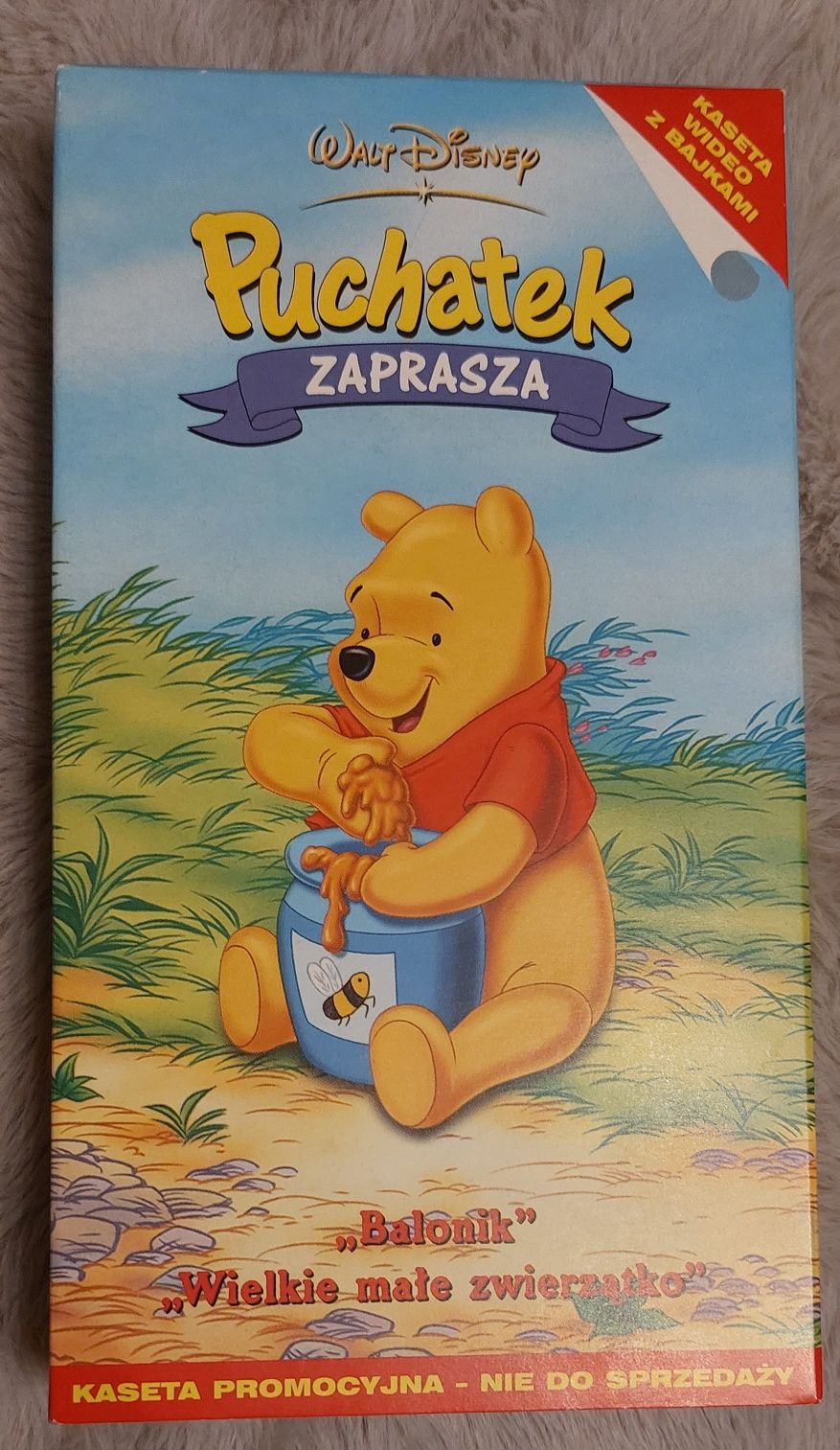 Puchatek zaprasza kaseta vhs