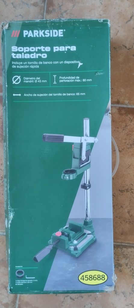 Suporte berbequim Parkside novo