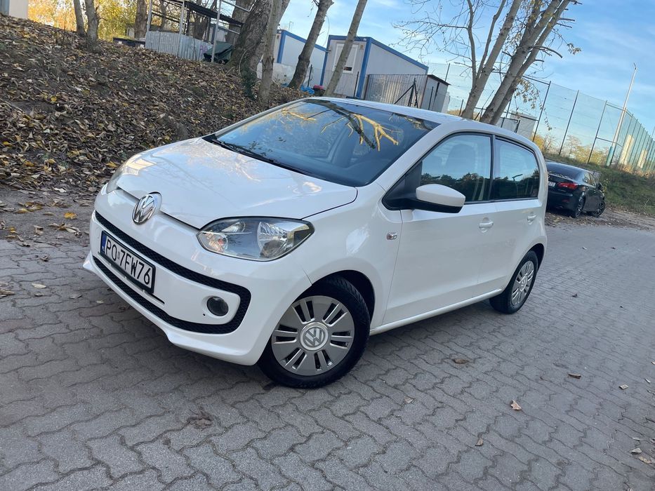 Volkswagen up! 5 drzwi, klimatyzacja, podgrzewane fotele, bardzo dobry stan