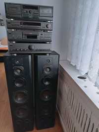 Wieża Technics SU-V500 / ST-GT650 / RS-TR474 / SL-PS670D + DUORA POLAR