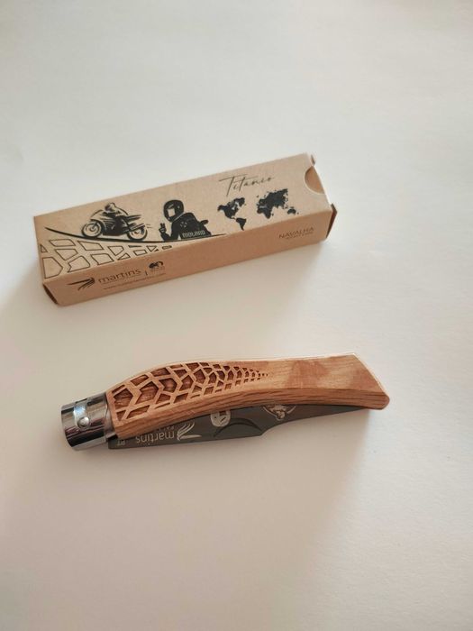 Navalha  ECO L TEMÁTICA Motard titánio Martins