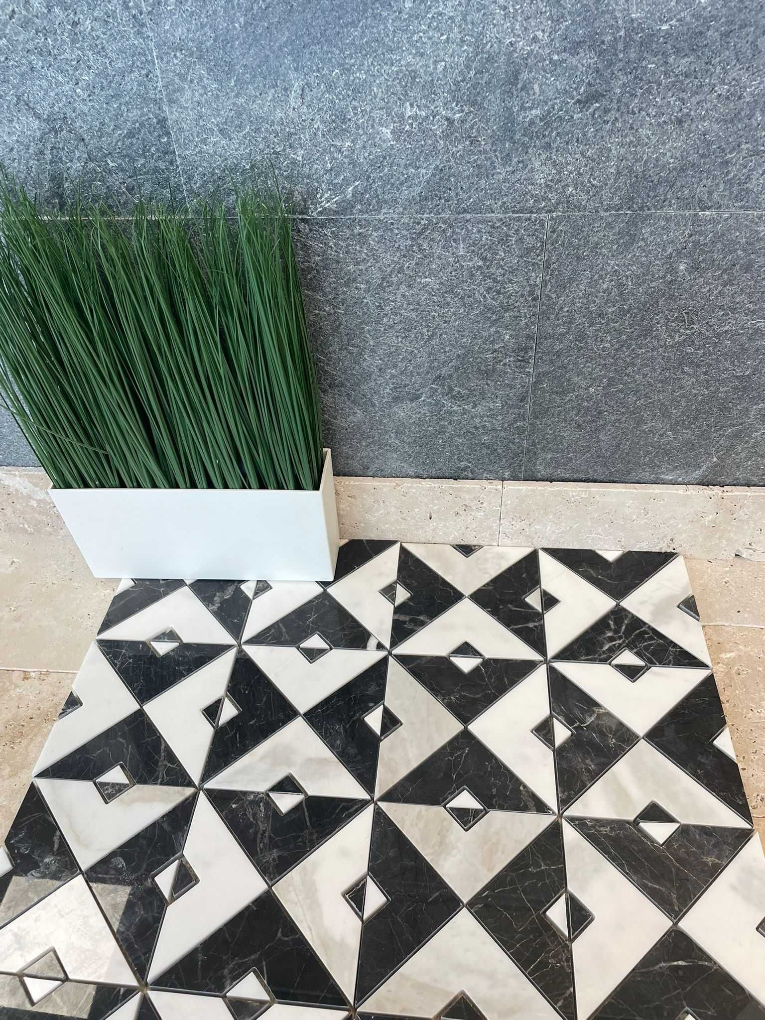 NOWOŚĆ Mozaika marmurowa Carrara Calacatta Saint Laurent 30,5x30,5