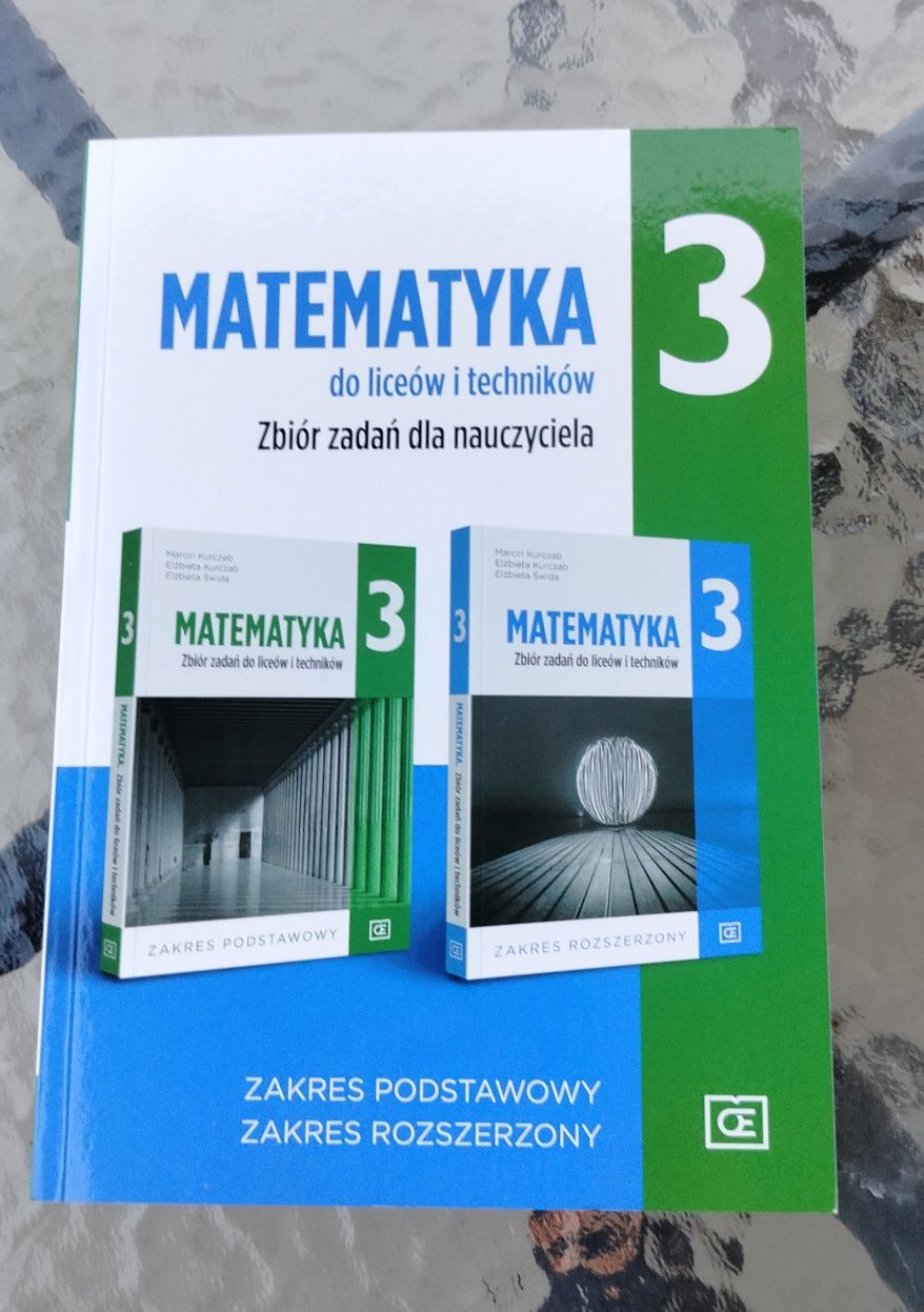 Matematyka 3 zbiór zadań dla nauczyciela Pazdro