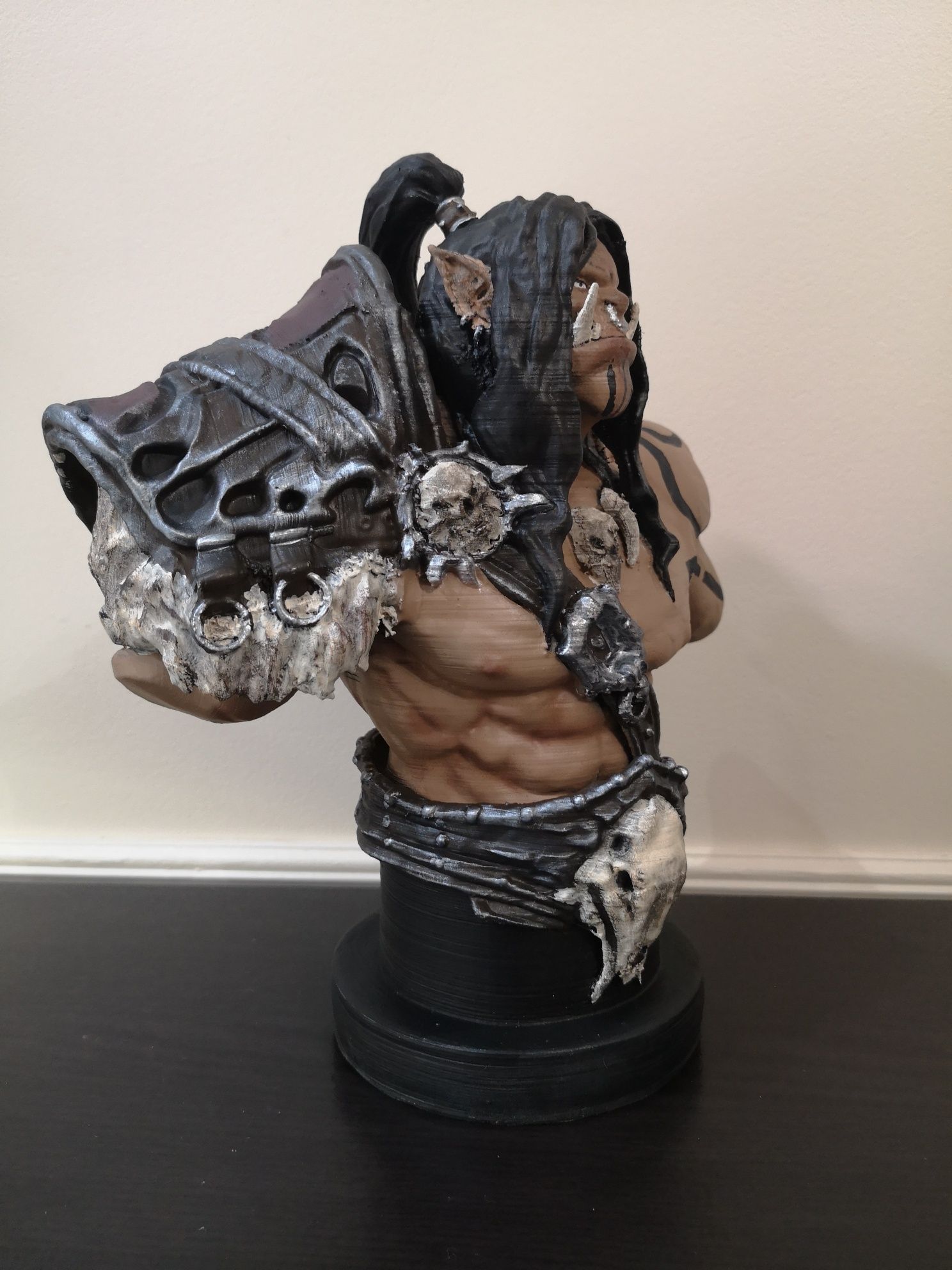 Busto de Grommash Hellscream de World of WarCraft ( WoW )