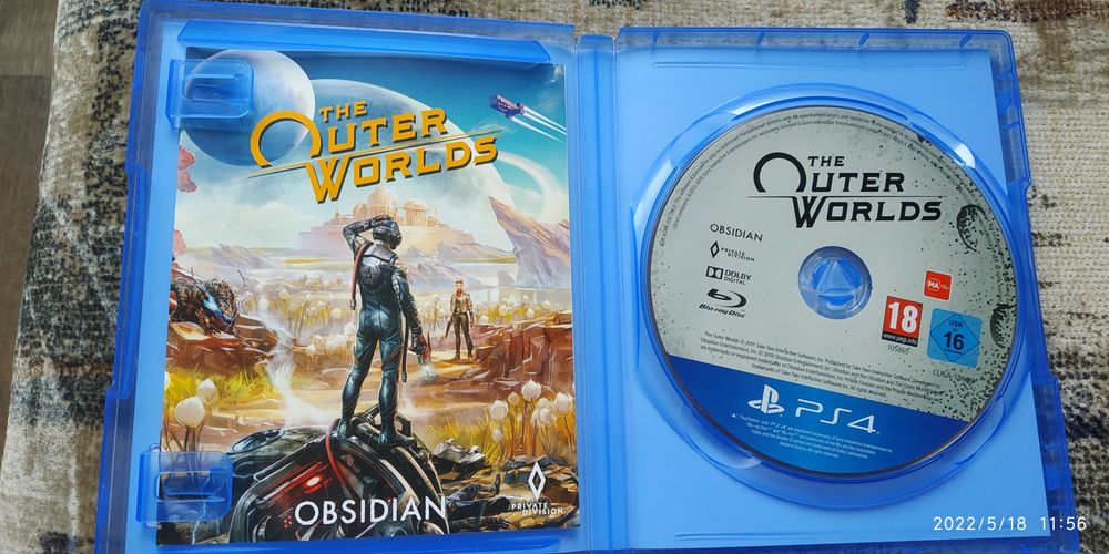 the outer worlds ps4, внешние миры