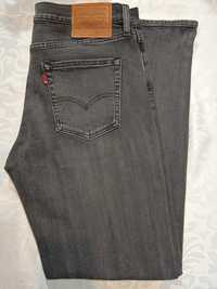 Levis 514 Premium Nowe szare spodnie jeansy W34 L32