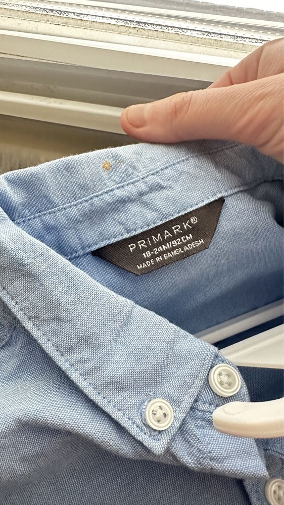 Primark новая рубашка детская с коротким рукавом