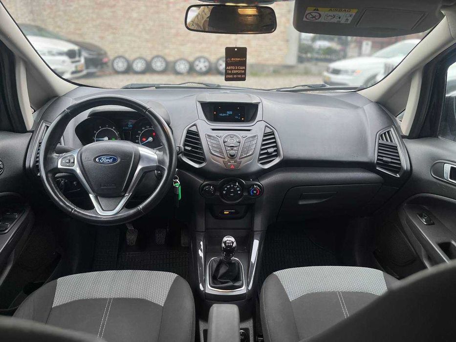 Ford Ecosport 2015 1.0 л.бензин 77тис. км. пробігу